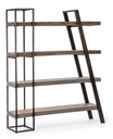 Bibliothèque en Bois & Métal
