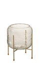 Vase rond sur pieds