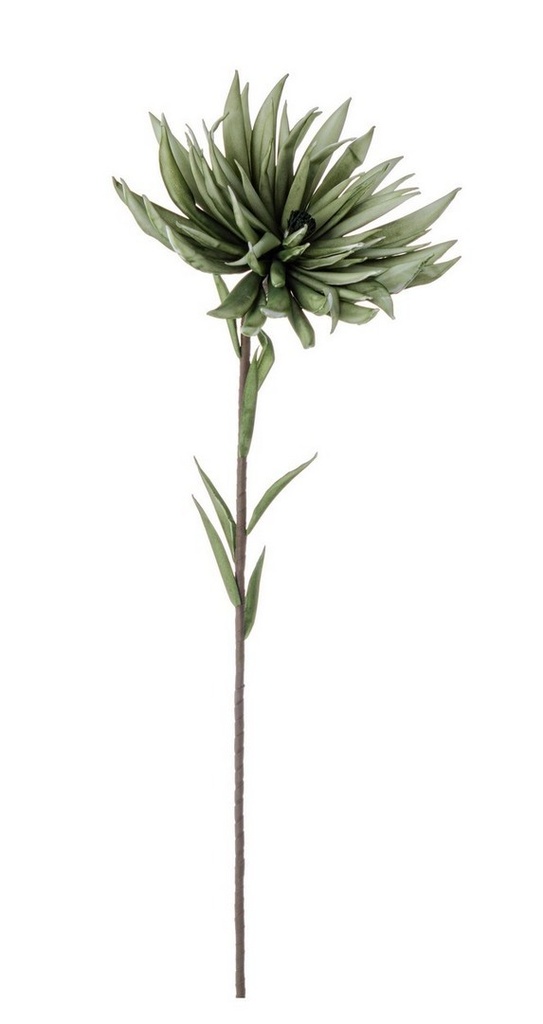 Fleur synthétique - chrysanthème (vert)