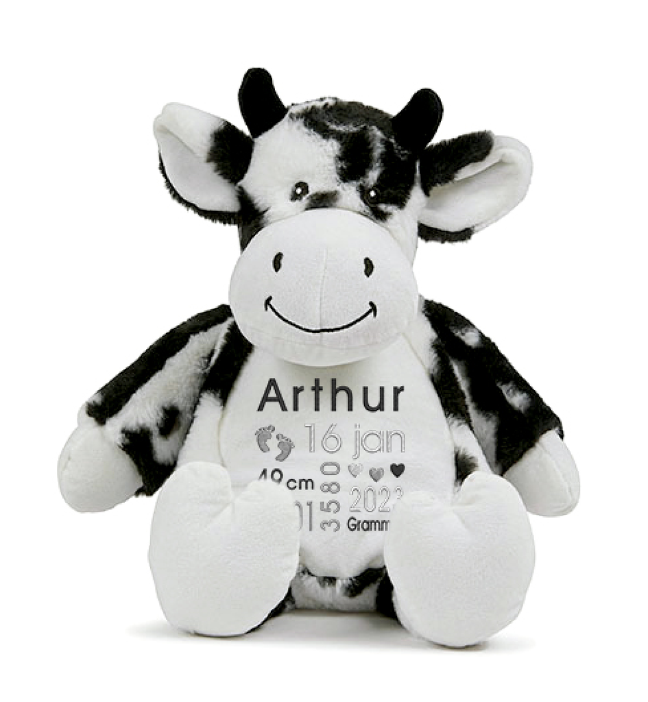 Peluche personnalisable Vache