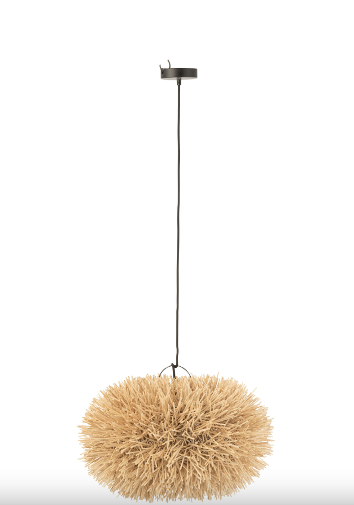 Lampe Suspension - Boule Rotin