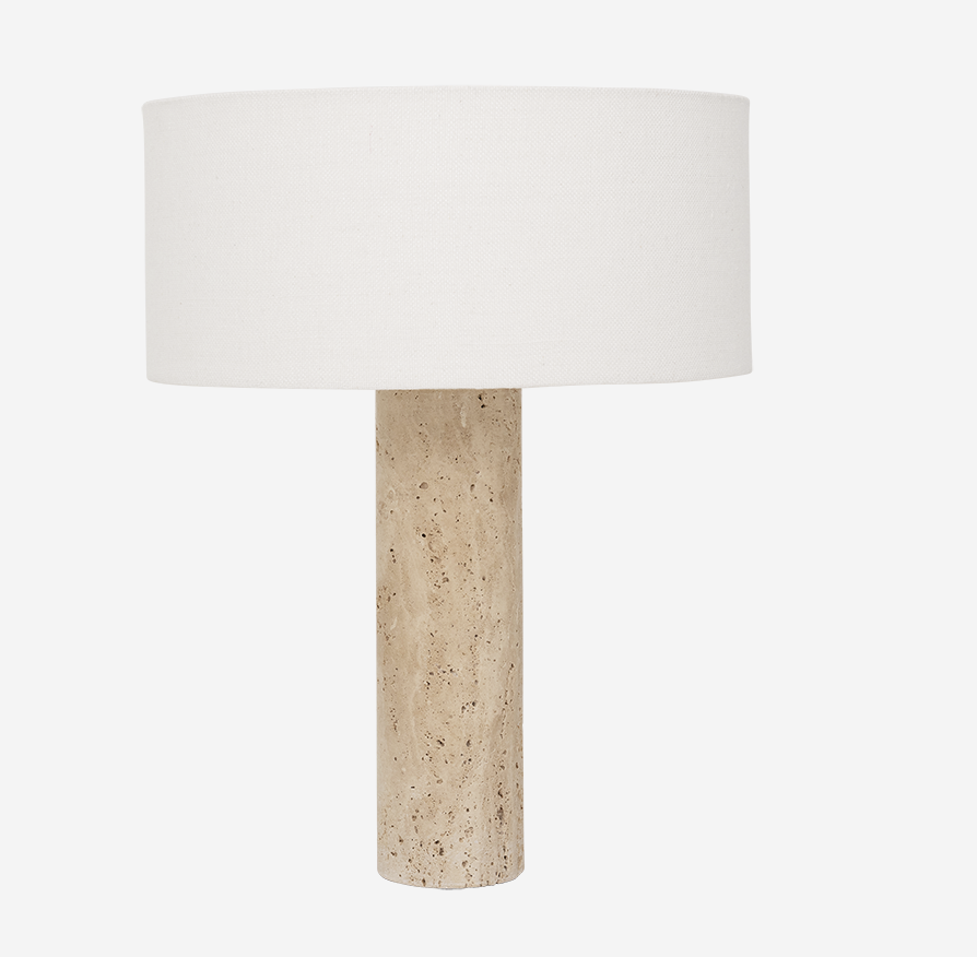 Lampe en Travertin - Marmo