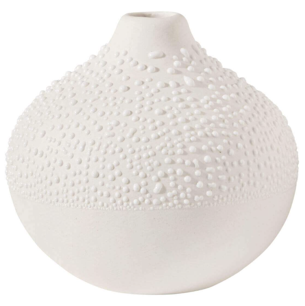 Vase en Porcelaine - Perles