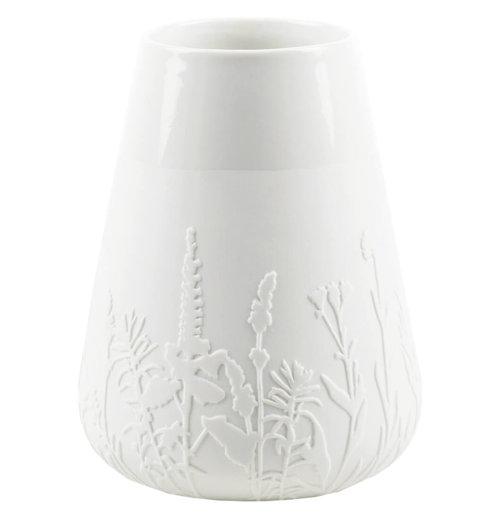 Vase en Porcelaine - Fleurs (petit)