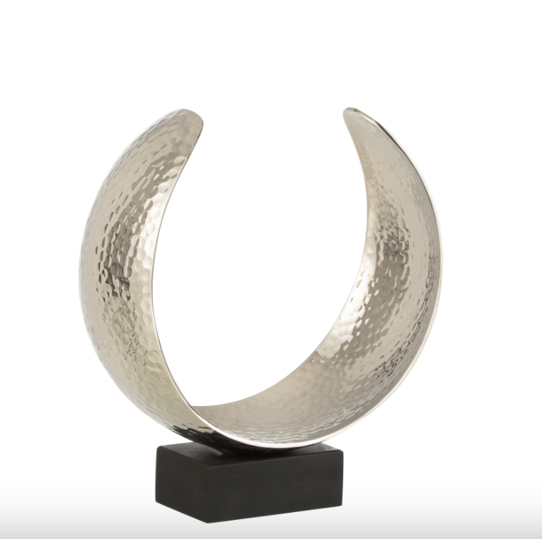 Bougeoir en Métal - Lune