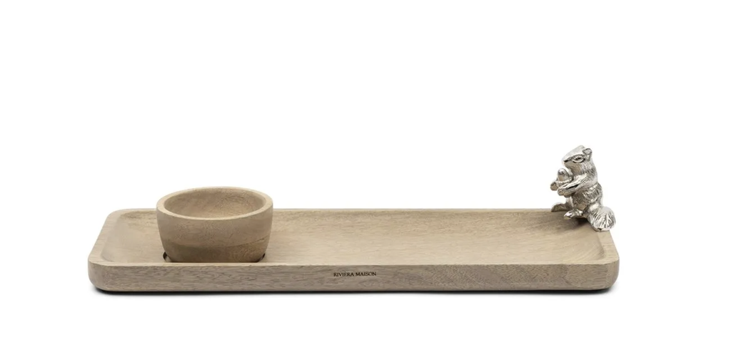 Plat en Bois - Écureuil