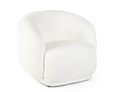 Fauteuil Tecla - Bouclette Blanc