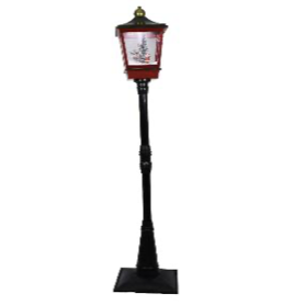 Lampadaire de Noël