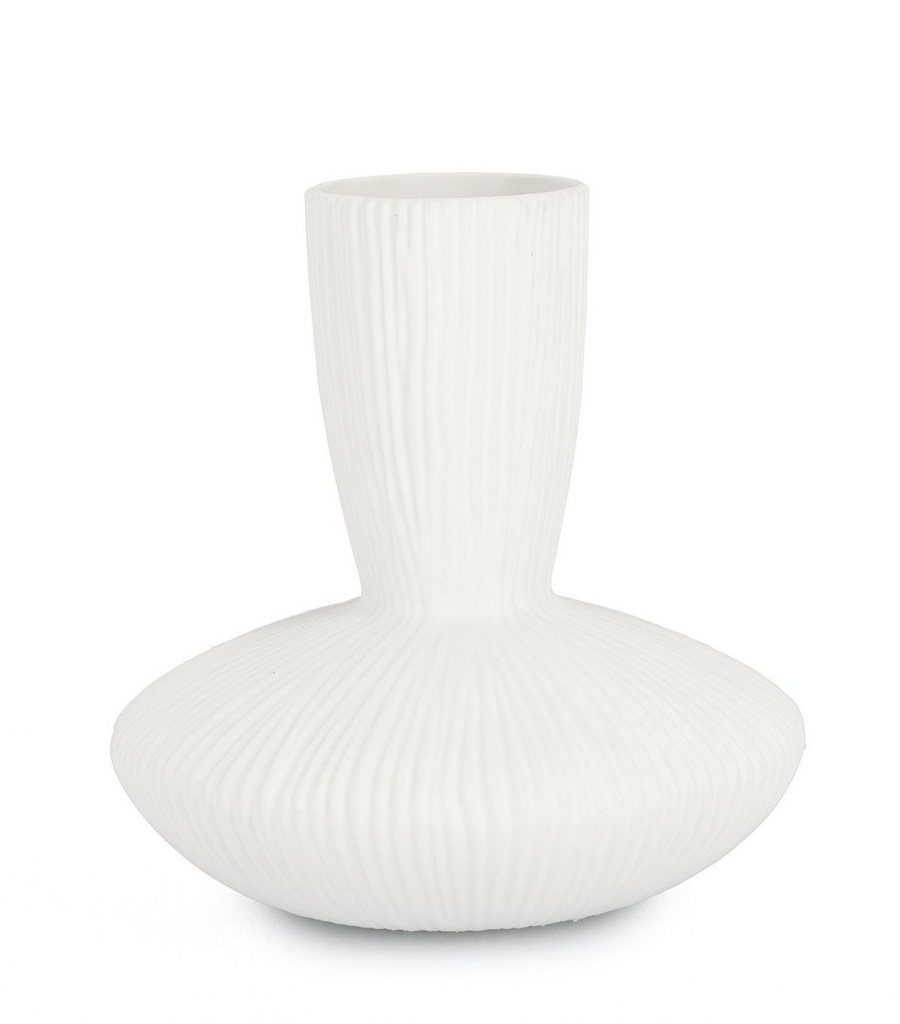 Vase ligné arrondi