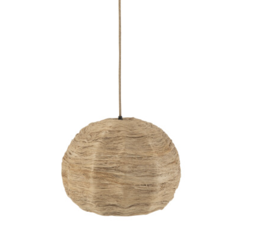 Lampe Suspension - Feuille de Bananier