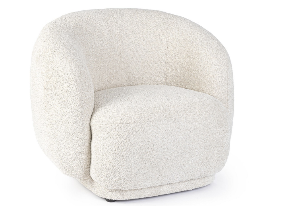 Fauteuil Tecla - Bouclette Naturel