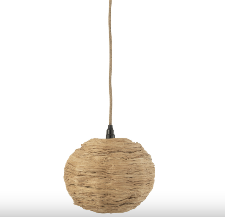 Lampe Suspension - Feuille de Bananier