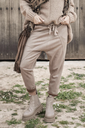 ​​​​​​BYPIAS - Pantalon Light Suede Joggers (caramel)