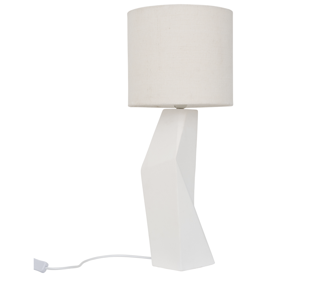 Lampe en Céramique Blanc - Miyuki