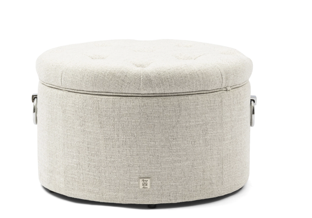 Pouf en Lin - Rangement