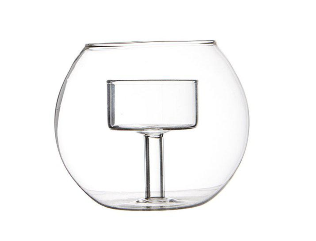 Photophore en Verre - Boule (grand)