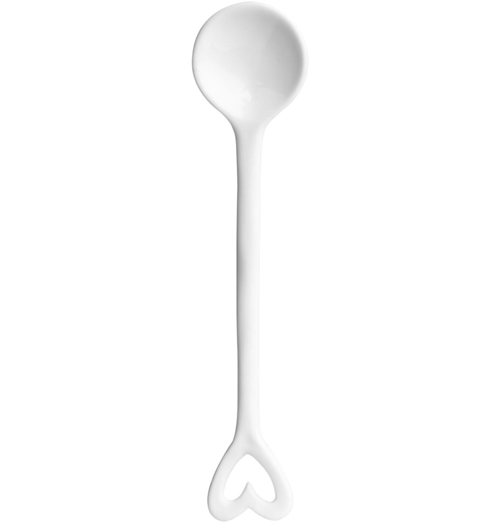 Cuillère en Porcelaine - Coeur