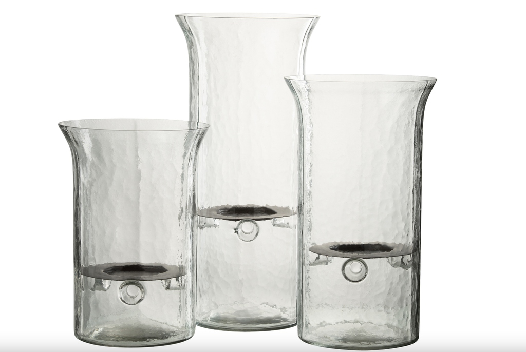 Bougeoir en Verre - Flou (Grand)