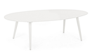 Table Basse en Aluminium - Yeldir Blanc (120x75)
