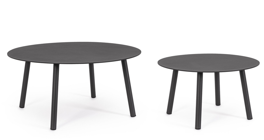 Table Basse en Aluminium - Atnima (2 pièces)