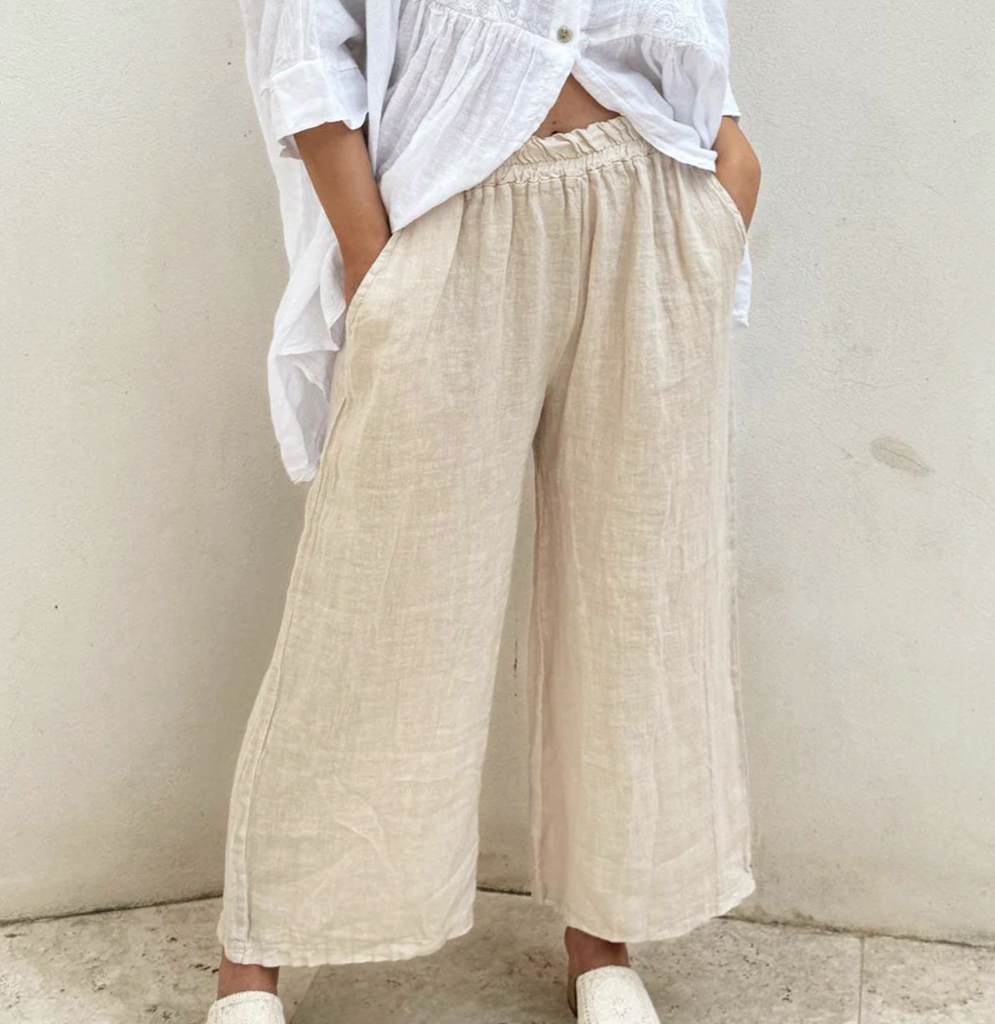 BYPIAS - Pantalon Havana (sand)