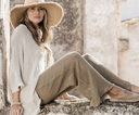 BYPIAS - Pantalon Salines Mesh (savanna)