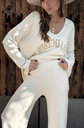 BYPIAS - Pantalon Gina (off white)