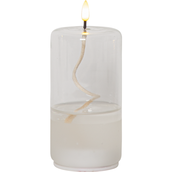 Bougie LED - Flamme Float (cylindre) (Grand)
