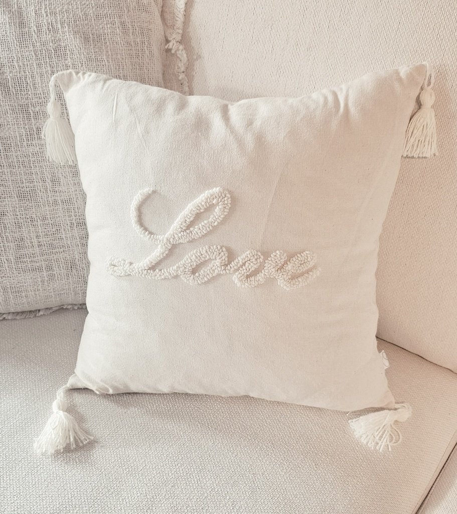 Coussin Signature - Love