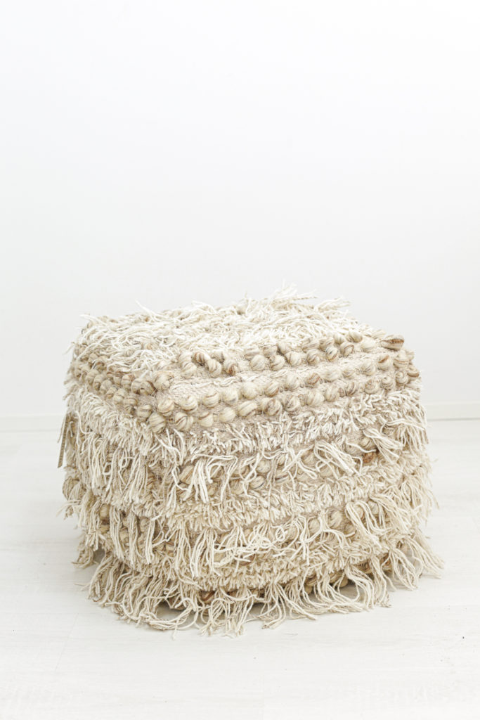 Pouf Raffia