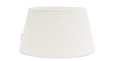 Abat-Jour en lin blanc 38x21