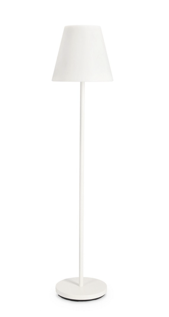 Haut-Parleur - Lampe Solaire (Pied Blanc)
