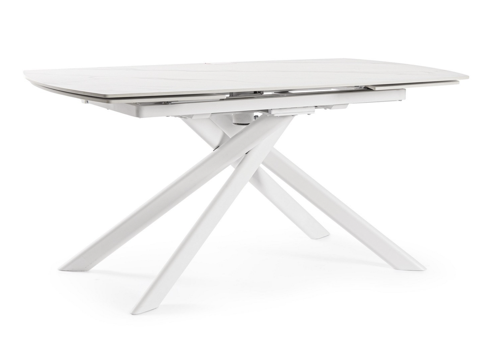 Table à Manger en Grès - Joakim (blanc)