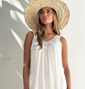 BYPIAS - Robe Magnolia (beige)