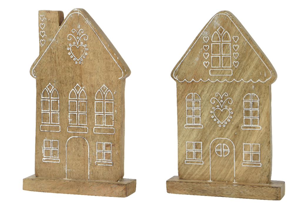 Maison de Noël en Bois