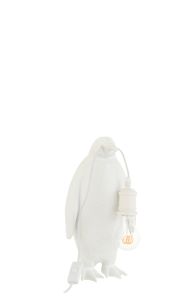 Lampe Blanche - Pingouin