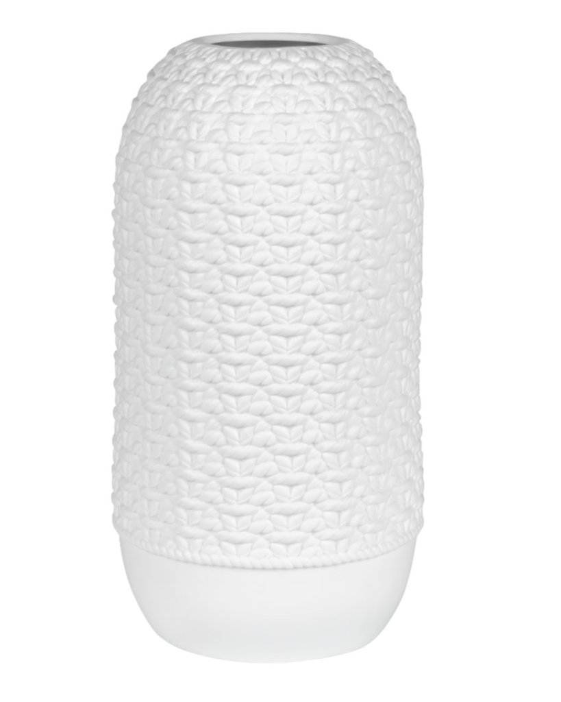 Vase en Porcelaine - Tricot