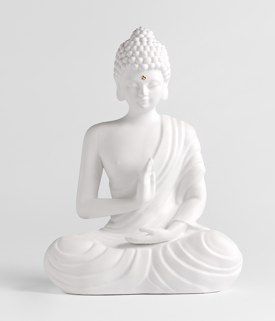 Bouddha en Porcelaine (grand)