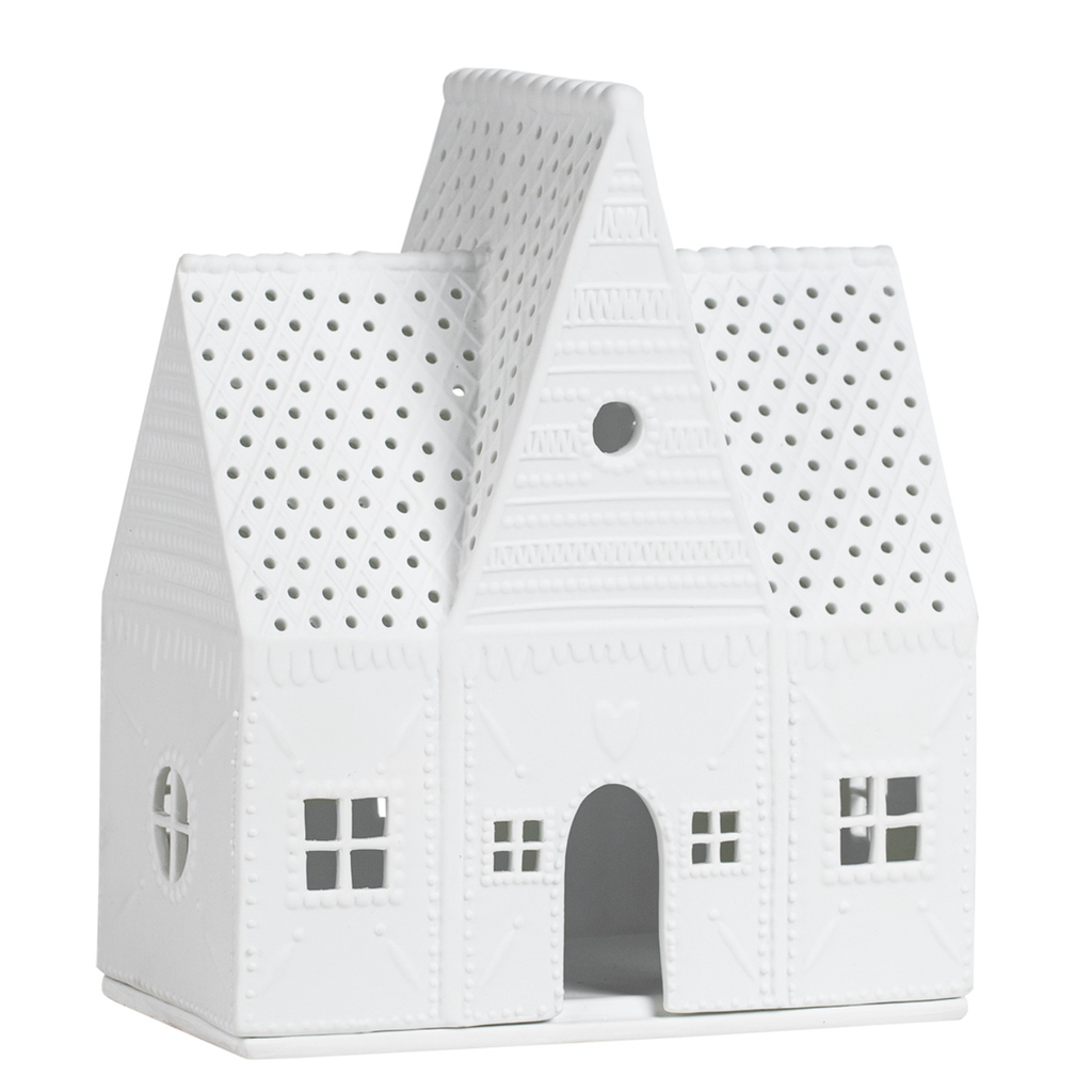 Photophore en Porcelaine - Maison