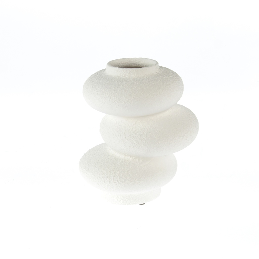 Vase Blanc - Tornade