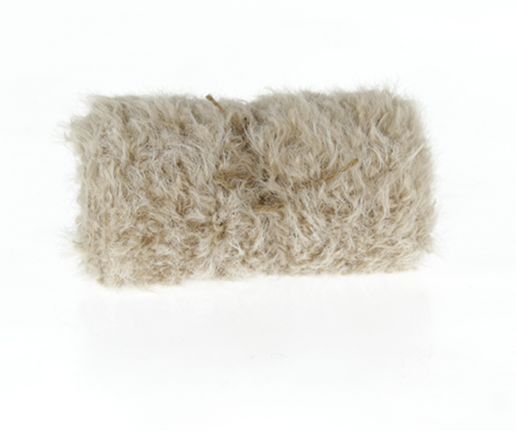 Chemin de Table - Fausse Fourrure (beige)