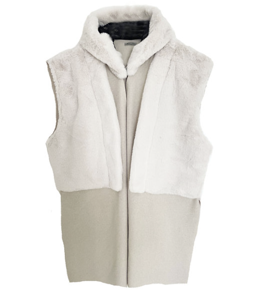 MANIDOU - Gilet Eskimo - Panna
