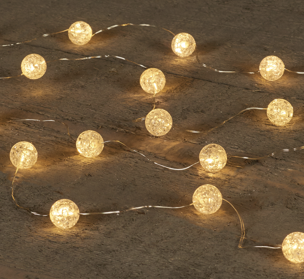Guirlande 20 LED - Boules