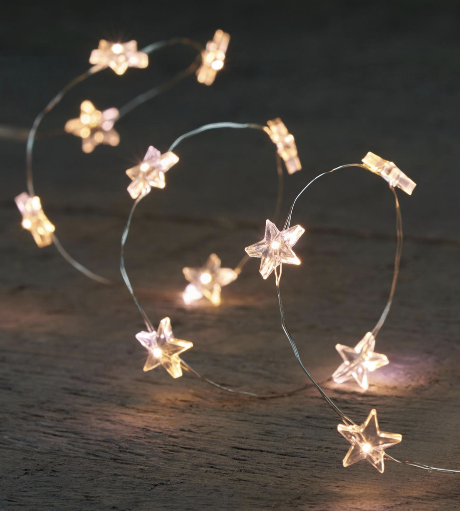 Guirlande 40 LED - Étoiles 