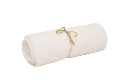 Chemin de Table Felly - Fausse Fourrure Blanc