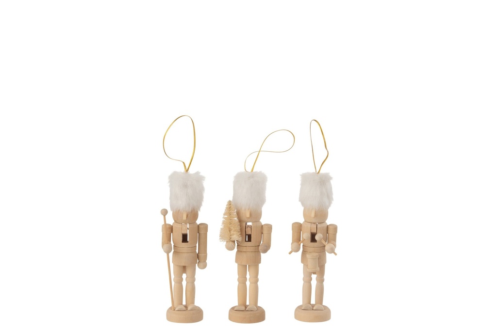 Casse-Noisette à Suspendre (3pcs)