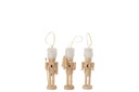 Casse-Noisette à Suspendre (3pcs)