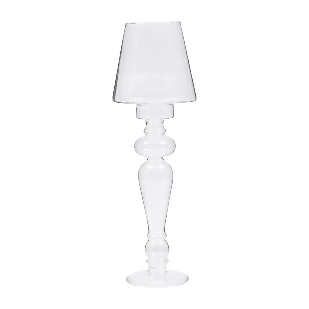 Bougeoir en Verre - Lampe