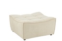 Canapé Mondo - Module Pouf (beige clair)