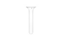 Tube pour Fontaine Fleur de Vie Platine (5L)
